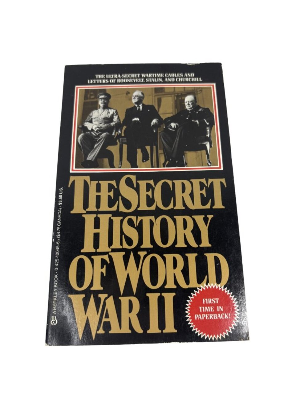 The Secret History Of World War II Paperback Book 1985 Berkley Edition